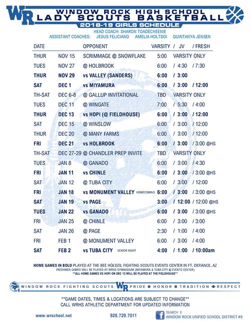 Window Rock High School / Homepage